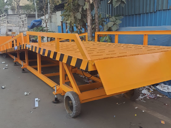 Mobile Dock Ramp Manufacturers in Gujarat, Ahmedabad, Vapi, Vadodara, Halol, Silvassa, Sanand, Surat, Bharuch